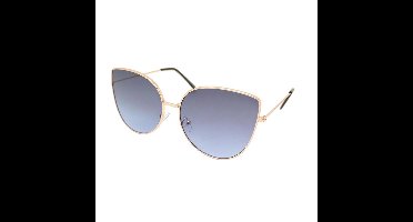 Sun Fun Oversized Retro Zonnebril - Premium Zonnebril - Dames - Trendy & Cool - Festival Zonnebril - UV400