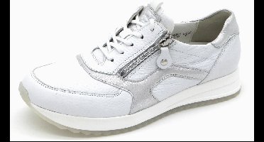 Dames Veterschoenen Waldlaufer 752002-201-663 H-vicky Wit - Maat 6