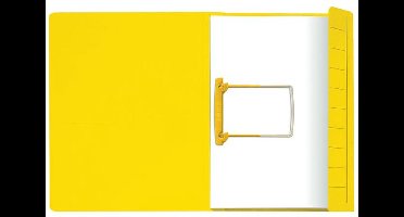 Clipmap Secolor folio 1 klep 270gr geel | 50 stuks