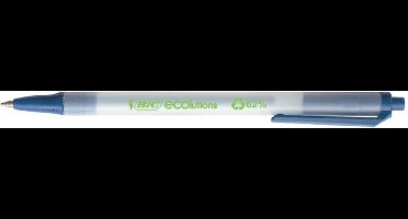 Balpen bic ecolutions m blauw | 50 stuks