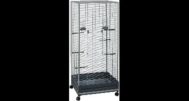 Voltrega Voliere 420 - Vogelkooi - Grijs - 65 x 54 x 150 cm