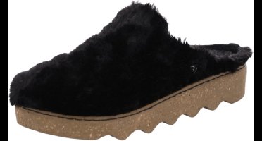 Rohde Pantoffels Dames Sloffen - Zwart 6118-90 - Maat 37