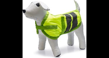 Beeztees Teddie - Hondenjas - Reflecterend - Geel - 70 cm