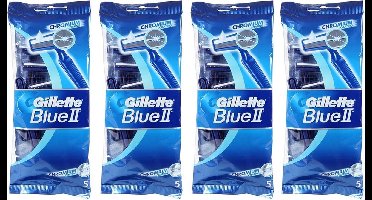 Gillette - Blue II - Wegwerpscheermesjes - 20 Stuks