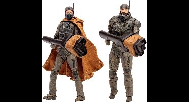 McFarlane Toys Dune: Part Two Action Figure 2-Pack Stilgar & Shishakli (Gold Label) 18 cm Action Figuur