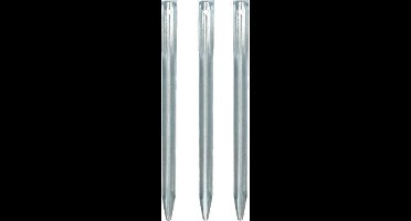 Pro Plus Grondpennen/tentharingen - 20x - metaal - halfrond - 30 cm - Kampeer artikelen voor tent of windscherm