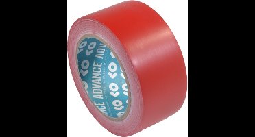 Advance - AT8 - PVC markeringstape 50mm x 33m Rood