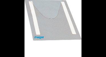 Hager FZ794 Doorzichtige kap Kunststof Lichtgrijs 1 stuk(s)