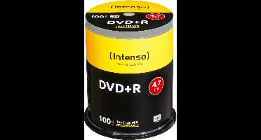 Intenso 4111156 DVD+R disc 4.7 GB 100 stuk(s) Spindel