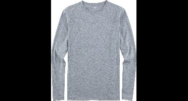 OLYMP Casual modern fit T-shirt - lichtgrijs