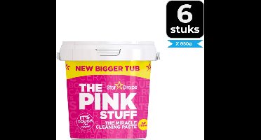 Stardrops The Pink Stuff The Pink Stuff Cleaning Paste 850 g - Voordeelverpakking 6 stuks