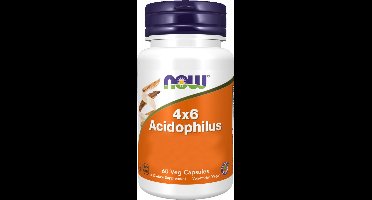 NOW Foods Acidophilus 4X6 - 60 vcaps
