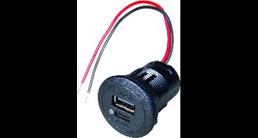 Power USB C/A Inbouwdoos Quick Charge incl LED
