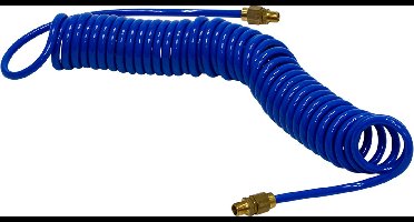 Luchtspiraalslang - 7.5 meter - Persluchtslang - Lucht slang - BluBird