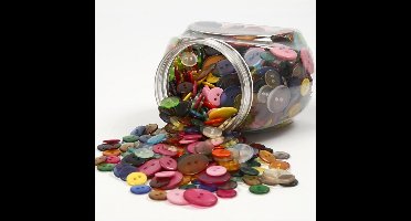 Creativ Company Knopen Mix 12+18+20 mm 800 stuks