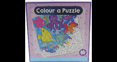 Mini Puzzel Kleuren Onderwater