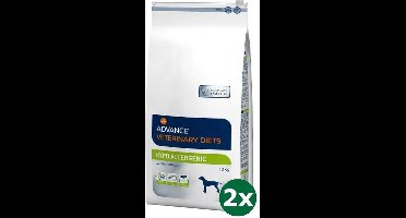 2x10 kg Advance hond veterinary diet hypo allergenic hondenvoer
