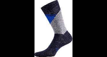 Nalini Fietssokken winter Unisex Zwart Blauw- B0W WOOL SOCKS BLACK BLUE - 2XL