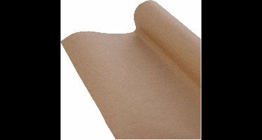 Benza cadeaupapier - Kraft inpakpapier verpakkingspapier - Bruin - 5 meter x 70 cm - 5 rollen