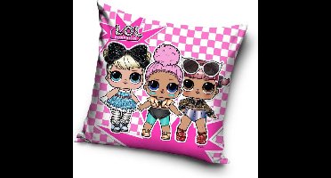 L.O.L. Surprise! Sierkussen - Kussen - Met vulling - 40x40 cm