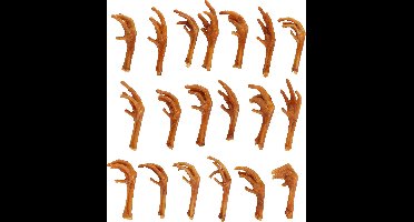 Flamingo Hondensnack Nature Kippenpoten Naturel 200 gr - 200 gr