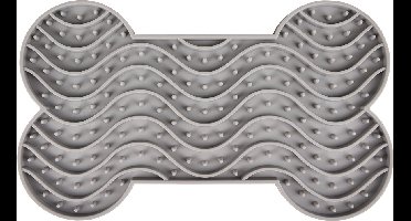 Flamingo Yummee - Likmat Honden - Likmat Yummee Silicone Been Grijs L 29,8cm - 1st - 138733 - 1st