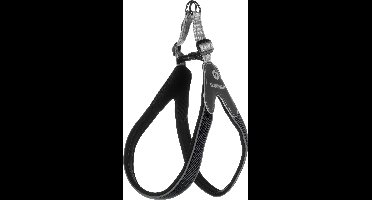 Flamingo Hilka Easy - Harnas Honden - Easy Harnas Hilka Zwart Xxl 56-66cm 30mm - 1st - 133540 - 1st