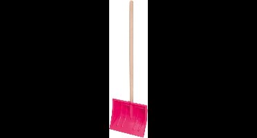 Prosperplast - Sneeuwschep 88cm / sneeuwschuiver - voor kinderen - houten steel - handgreep - Bobo - Roze