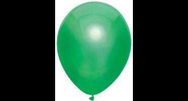 Ballonnen metallic donkergroen - 30 cm - 50 stuks