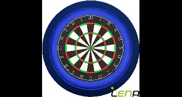 LENA Dartboard Lighting Deluxe Blue