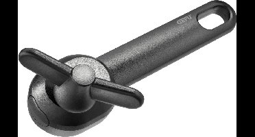 Blikopener, Ergonomisch design, Hoogwaardig messenstaal, 17.5 cm, Geschikt voor links- en rechtshandigen - GEFU | ONTOP