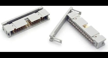 20-Pin 2x10 Male IDC Flat Ribbon Box Header 2.54mm Pitch Connector