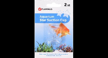 Flamingo - Aquarium Sterzuignap - Wit - 4 x 4 x 3 cm
