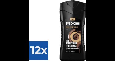 Axe Shower Gel 250ml dark temptation - Voordeelverpakking 12 stuks