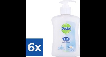 Dettol Handwas Met E45 Zachtheid - Kamille 5 x 250ml - Voordeelverpakking 6 stuks