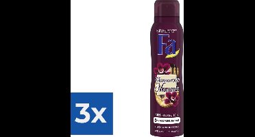 Fa - Deodorant Spray - Glamorous Moments - 150 ml - Voordeelverpakking 3 stuks