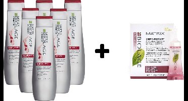 Matrix Biolage advanced repairinside Shampoo 250ml x 6 + Matrix Biolage colorcarethérapie CERA-REPAIR 10x10ml