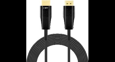 Deltaco HU-AOC20 AOC Ultra High Speed HDMI Kabel - 4K/120Hz/8K/60Hz - 20 Meter - Zwart