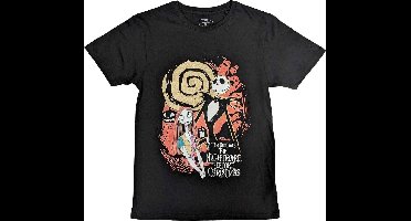 Disney The Nightmare Before Christmas - Ghosts Heren T-shirt - XL - Zwart