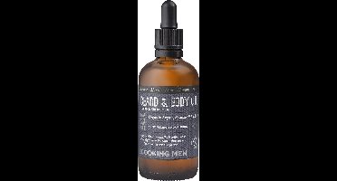 Ecooking Men Beard & Body Oil 100 ml – 100% Natuurlijke Olie voor Baard en Lichaam – Hydrateert, Verzacht en Voedt – Parfumvrij, Vegan & AllergyCertified – Verzorging voor Mannen – Luxe Multioil voor Dagelijks Gebruik
