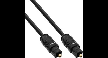 InLine 89923 audio kabel 3 m Toslink Zwart