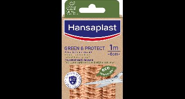Hansaplast Green & Protect Pleisters - Wondpleisters - Wondverzorging - 1m x 6cm
