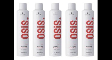 5x Schwarzkopf Osis Session Hairspray 300ml