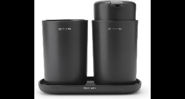 Brabantia ReNew Badkameraccessoires Set - 3-delig - Dark Grey