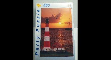 Clementoni puzzel 500 stukjes vuurtoren Mare del Nord