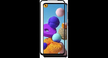 Screenprotector geschikt voor Samsung A21s - FullGuard Glas Screen Protector