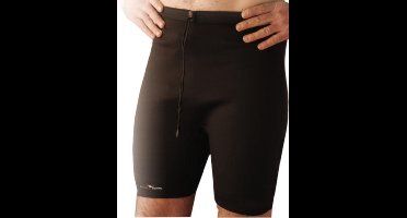 Precision Compressieshort - Heren - Neopreen/nylon - Zwart - Maat S