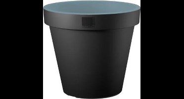 Cosy & Trendy Bloempot Antraciet / Pastelgroen - Kunststof - Ø80x(H)68cm