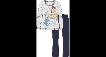 Disney princess - grijs - blauw - pyjama maat 98 / 3 jaar