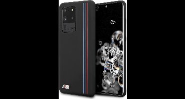 Samsung Galaxy S20 Ultra Backcase hoesje - BMW - Effen Zwart - Silicone